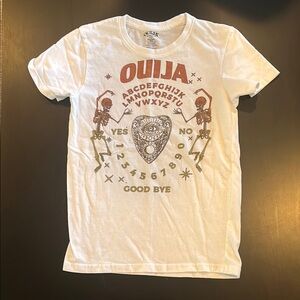 White Womens Graphic T-Shirt